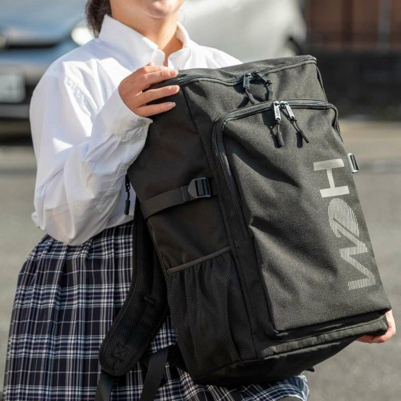 ヘムHeNマーティーボックスリュックL通学女子30L32LB4レディース女子高生中学生高校生スクールリュック通学リュック人気男女兼用ブランドおしゃれ撥水39-8076