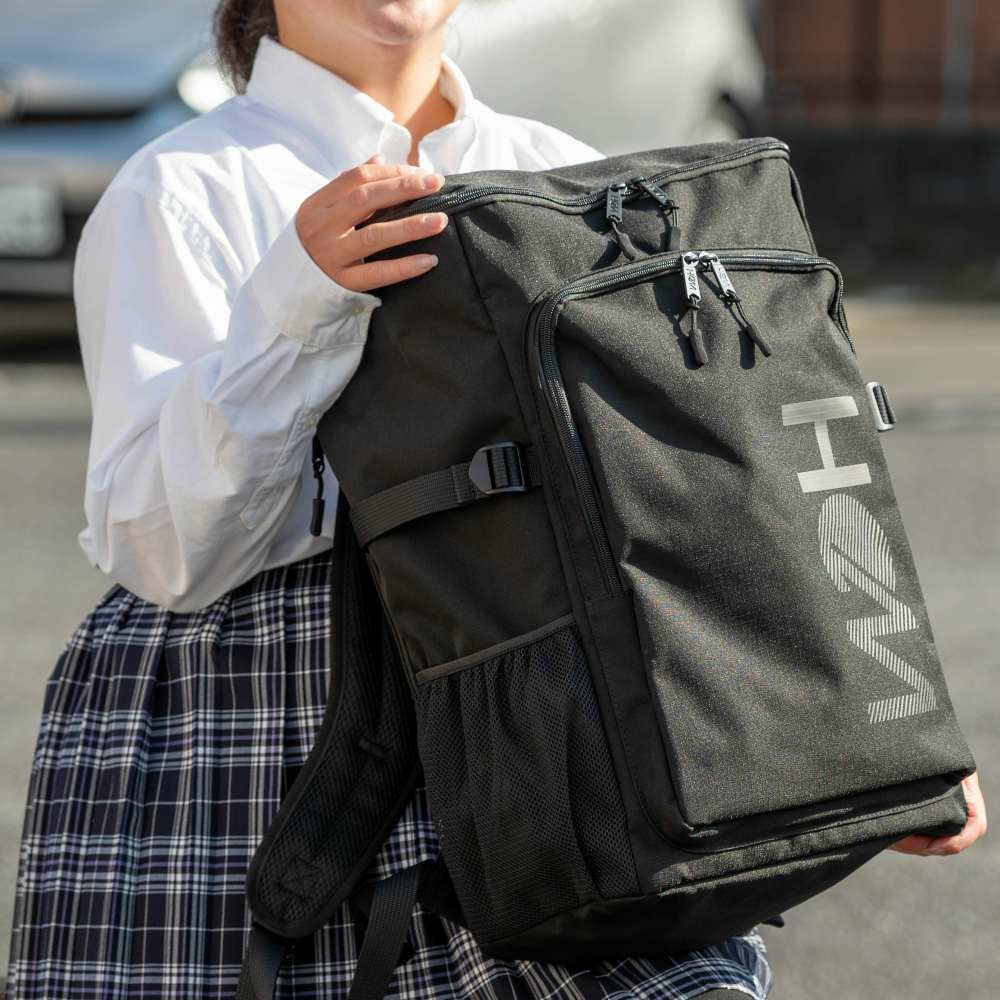 ヘムHeNマーティーボックスリュックL通学女子30L32LB4レディース女子高生中学生高校生スクールリュック通学リュック人気男女兼用ブランドおしゃれ撥水39-8076
