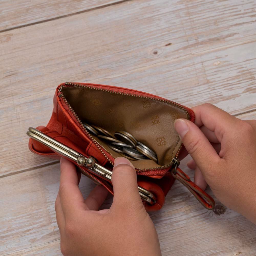 ダコタDakota財布二つ折りアーブルがま口レディース二つ折り財布小銭入れファスナーがま口財布本革革レザー2つ折り2つ折り財布ブランドおしゃれかわいいコンパクト評判人気31361