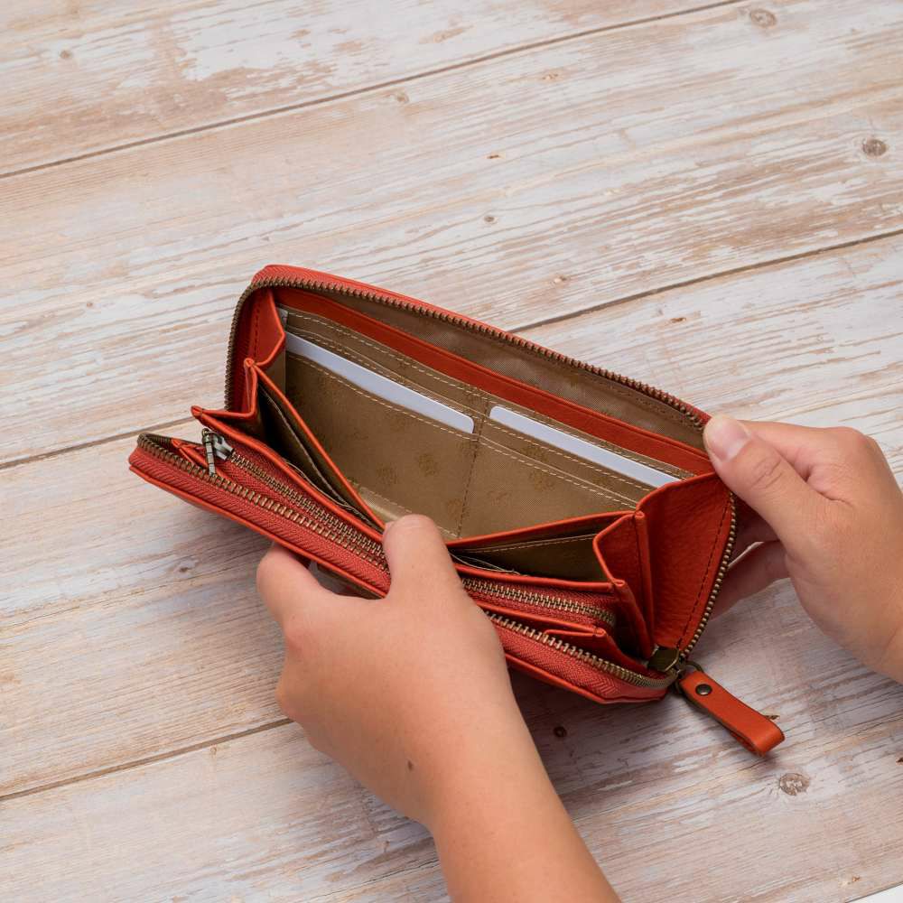 ダコタDakota長財布レディースアーブルラウンドファスナー財布ファスナーレディース財布レディース長財布本革革レザー大容量ブランドおしゃれ薄いカード入れ多いカードポケット多数31363