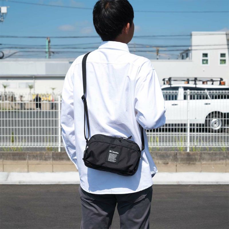 コロンビアショルダーバッグColumbiaメンズレディースショルダーバックショルダーバッグ斜め掛けバッグ斜めがけバッグ肩掛けカバン斜め掛けななめがけバッグ撥水おしゃれ旅行軽い軽量小さめPU8775