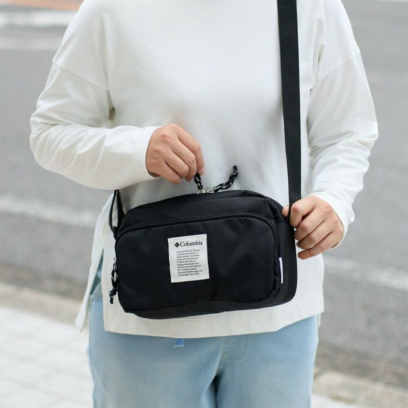 コロンビアショルダーバッグColumbiaメンズレディースショルダーバックショルダーバッグ斜め掛けバッグ斜めがけバッグ肩掛けカバン斜め掛けななめがけバッグ撥水おしゃれ旅行軽い軽量小さめPU8775