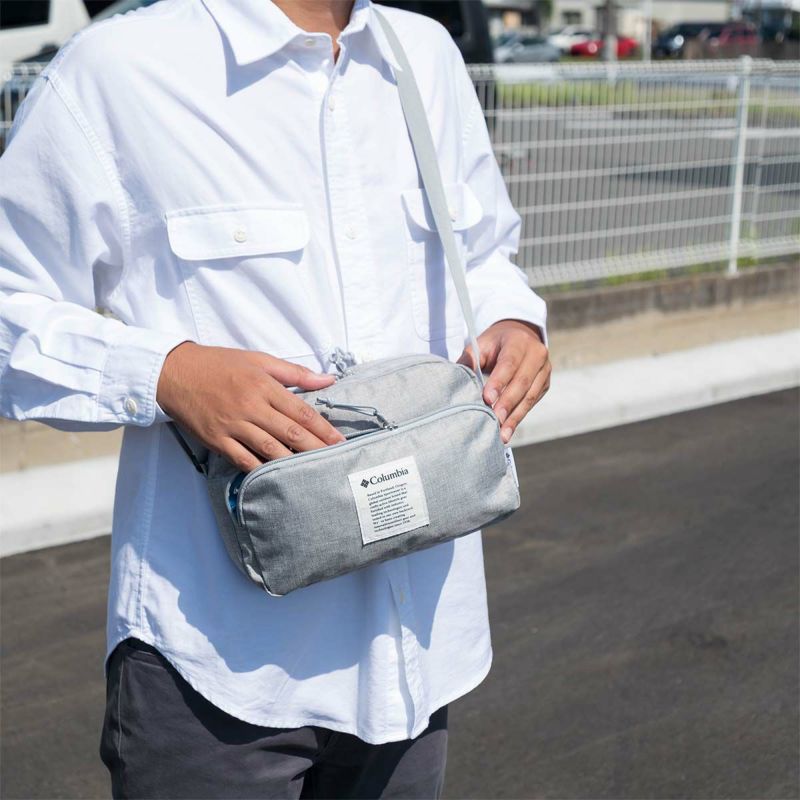 コロンビアショルダーバッグColumbiaメンズレディースショルダーバックショルダーバッグ斜め掛けバッグ斜めがけバッグ肩掛けカバン斜め掛けななめがけバッグ撥水おしゃれ旅行軽い軽量小さめPU8775