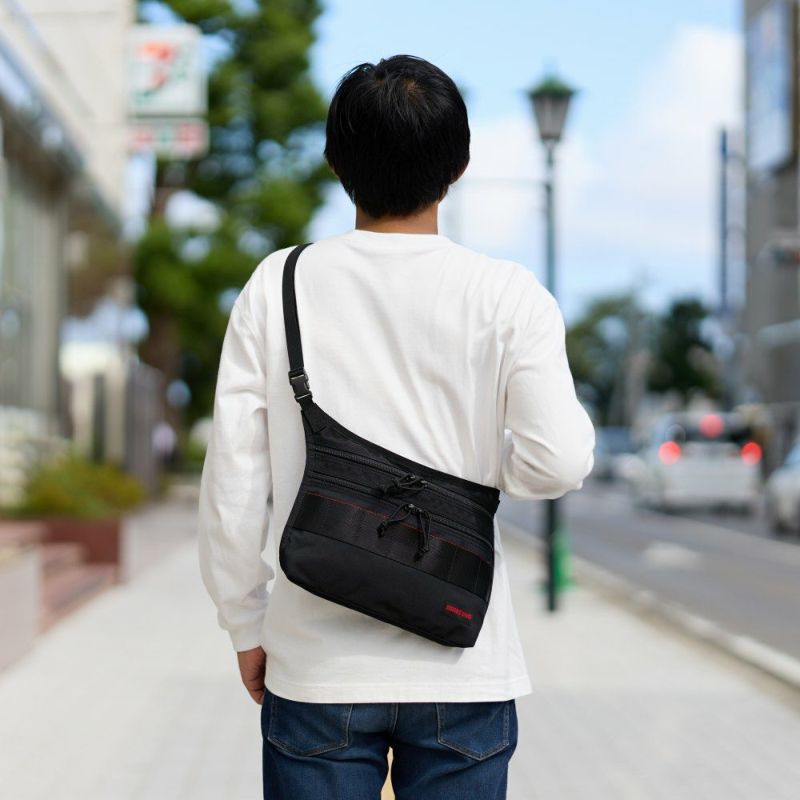 ブリーフィングBRIEFINGショルダーバッグサコッシュMULTISACOCHEMWGENIIメンズレディースショルダーバック斜めがけバッグ斜め掛けバッグブランド大きい大きめ薄いブランド正規品BRA233L30