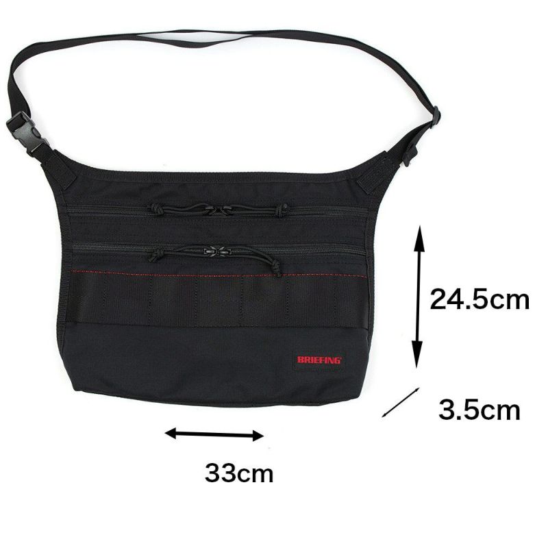 ブリーフィングBRIEFINGショルダーバッグサコッシュMULTISACOCHEMWGENIIメンズレディースショルダーバック斜めがけバッグ斜め掛けバッグブランド大きい大きめ薄いブランド正規品BRA233L30