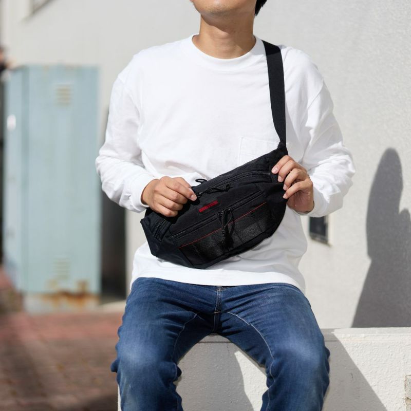 ブリーフィングBRIEFINGボディバッグウエストバッグSLASHSMWGENIIメンズレディースショルダーバッグワンショルダーバッグブランド大容量正規品BRA233L28