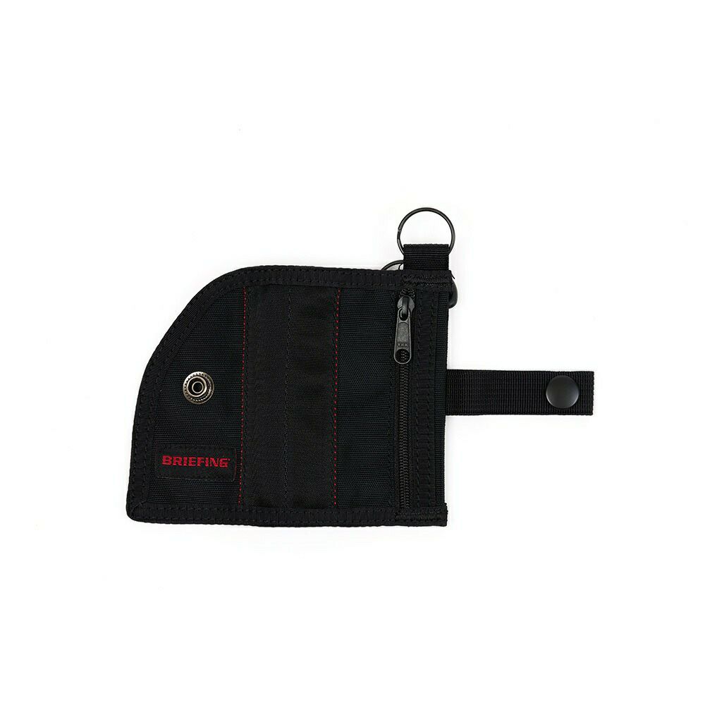 ブリーフィングBRIEFINGキーケースメンズレディースKEYCASEMWGENII鍵鍵入れキーホルダー小銭入れ付きファスナー付きミニコンパクトブランド薄いナイロンミリタリーBRA233A37