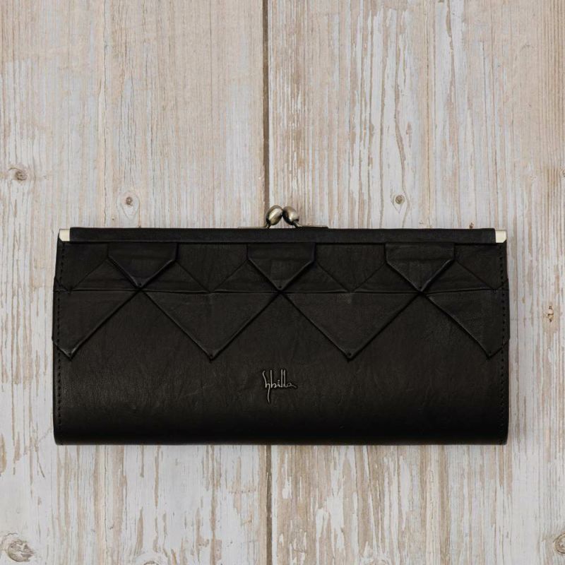 シビラ財布sybilla長財布がま口オリガミレディース女性大容量財布ブランド本革5470473