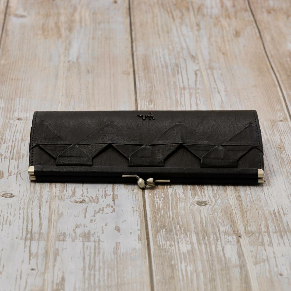 シビラ財布sybilla長財布がま口オリガミレディース女性大容量財布ブランド本革5470473