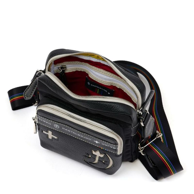 カステルバジャックショルダーバッグバッグCASTELBAJACコネクトメンズレディースショルダーバックショルダー斜めがけバック斜め掛けバッグ肩掛けカバンブランド大人小さめ軽い男性人気83111