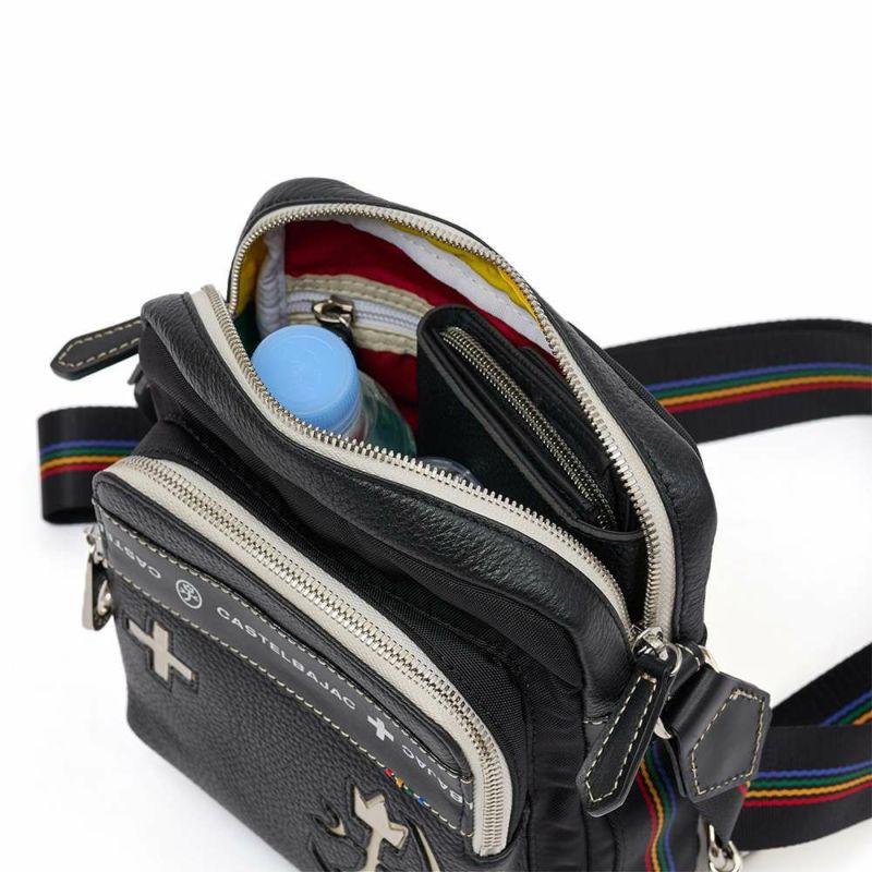 カステルバジャックショルダーバッグバッグCASTELBAJACコネクトメンズレディースショルダーバックショルダー斜めがけバック斜め掛けバッグ肩掛けカバンブランド大人小さめ軽い男性人気83111