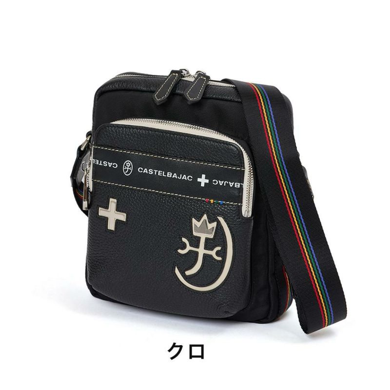 カステルバジャックショルダーバッグバッグCASTELBAJACコネクトメンズレディースショルダーバックショルダー斜めがけバック斜め掛けバッグ肩掛けカバンブランド大人小さめ軽い男性人気83111