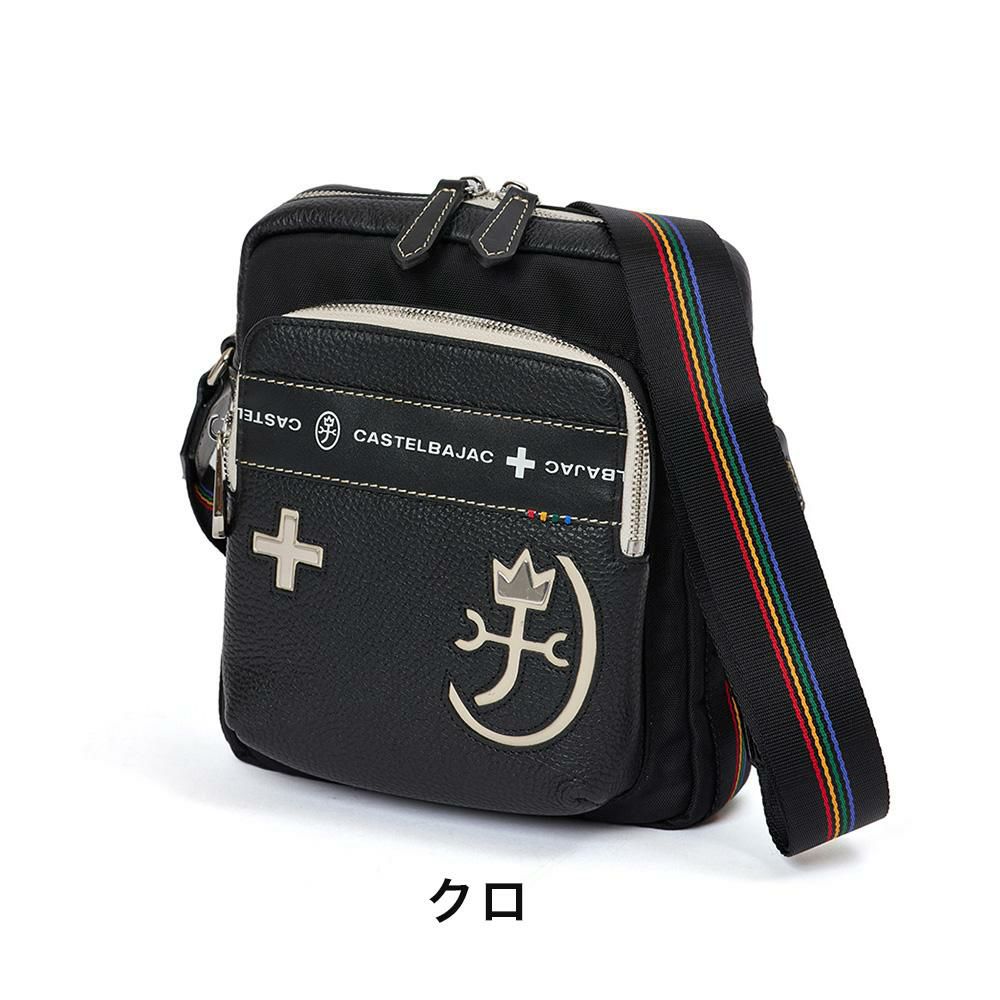カステルバジャックショルダーバッグバッグCASTELBAJACコネクトメンズレディースショルダーバックショルダー斜めがけバック斜め掛けバッグ肩掛けカバンブランド大人小さめ軽い男性人気83111