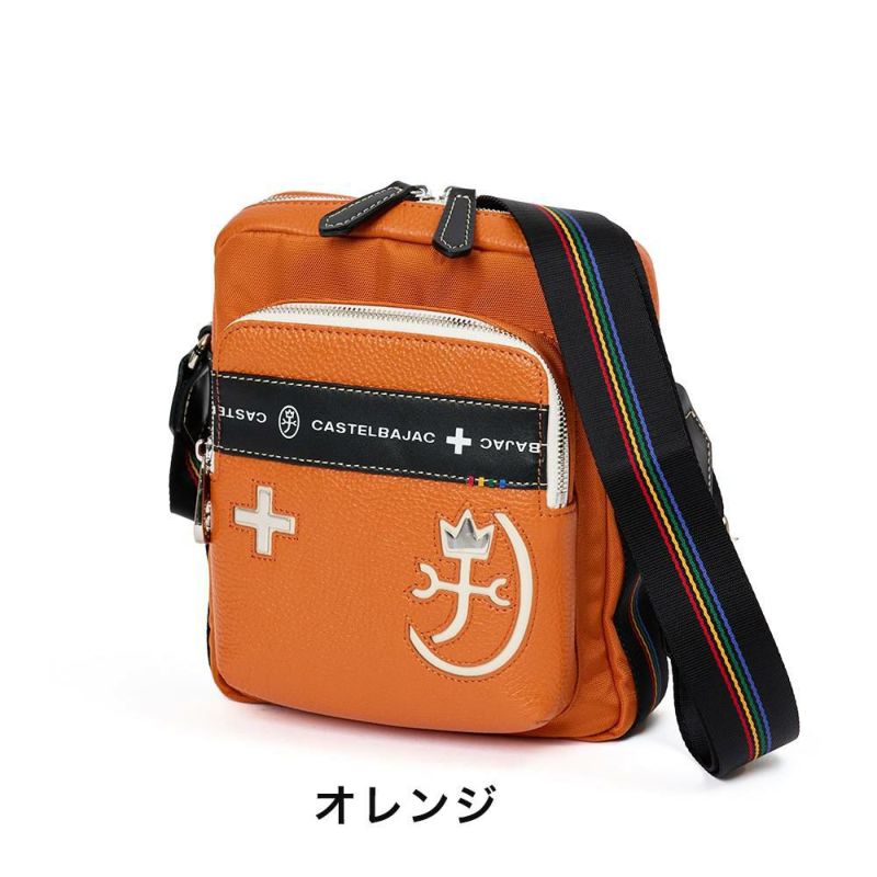 カステルバジャックショルダーバッグバッグCASTELBAJACコネクトメンズレディースショルダーバックショルダー斜めがけバック斜め掛けバッグ肩掛けカバンブランド大人小さめ軽い男性人気83111