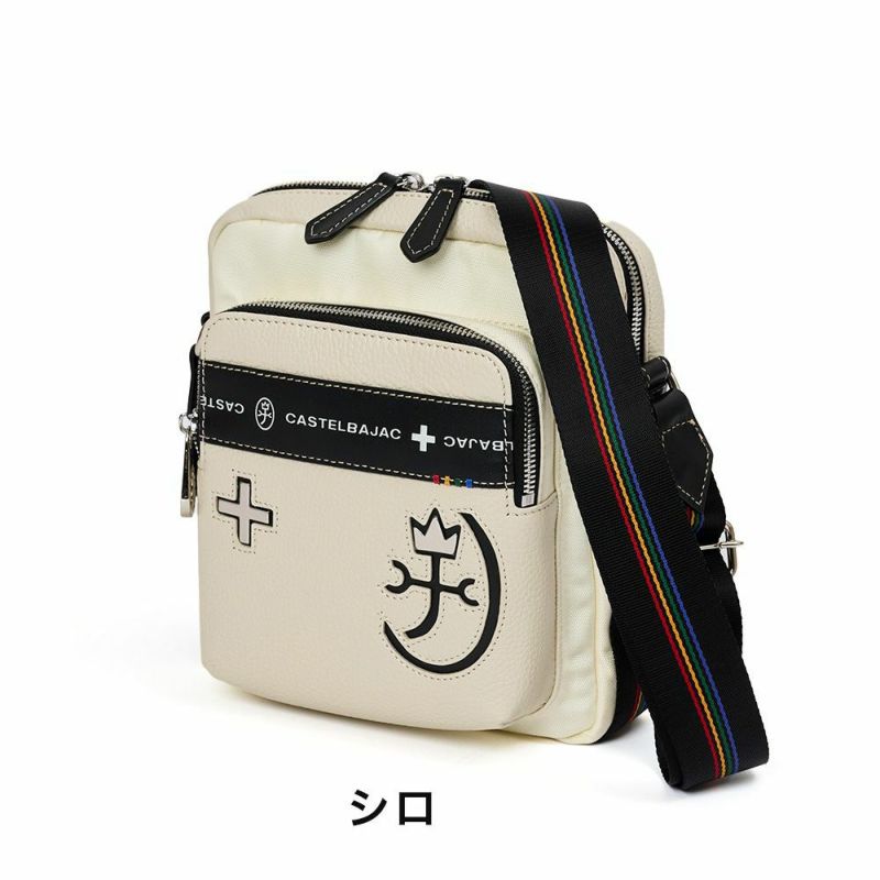 カステルバジャックショルダーバッグバッグCASTELBAJACコネクトメンズレディースショルダーバックショルダー斜めがけバック斜め掛けバッグ肩掛けカバンブランド大人小さめ軽い男性人気83111