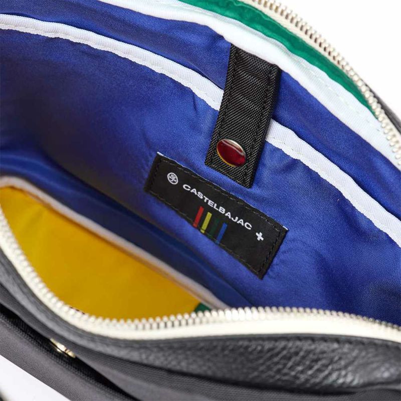 カステルバジャックショルダーバッグバッグ横型CASTELBAJACコネクトメンズレディースショルダーバックショルダー斜めがけバック斜め掛けバッグ肩掛けカバンブランド大人おしゃれコンパクト男性小さめ83112