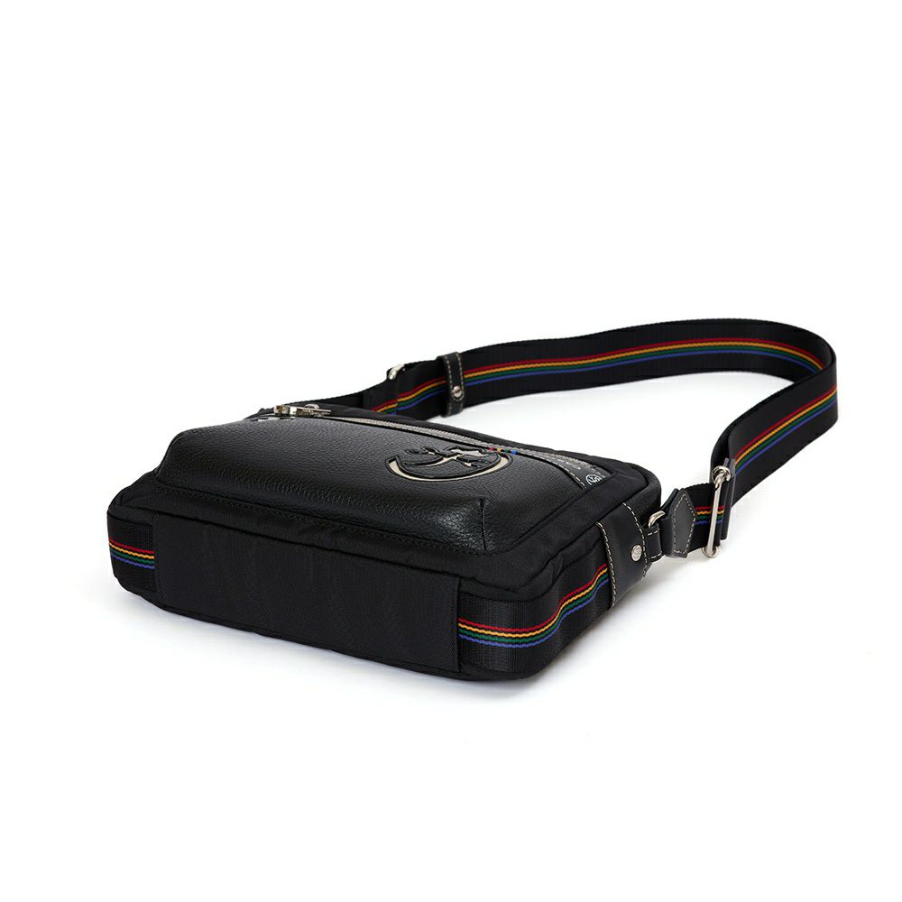 カステルバジャックショルダーバッグバッグ横型CASTELBAJACコネクトメンズレディースショルダーバックショルダー斜めがけバック斜め掛けバッグ肩掛けカバンブランド大人おしゃれコンパクト男性小さめ83112