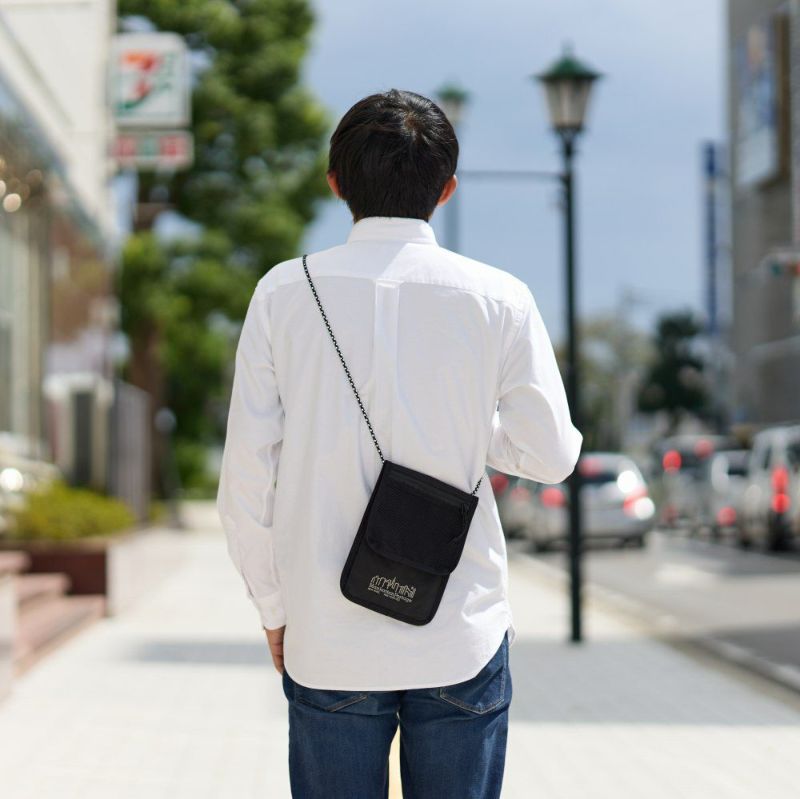 マンハッタンポーテージショルダーバッグスマホショルダーバッグスマホポーチネックポーチManhattanPortageメンズレディースショルダーバックブランド軽い軽量MoozieActionBagMP2028CDRSP