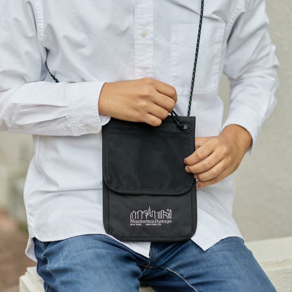 マンハッタンポーテージショルダーバッグスマホショルダーバッグスマホポーチネックポーチManhattanPortageメンズレディースショルダーバックブランド軽い軽量MoozieActionBagMP2028CDRSP