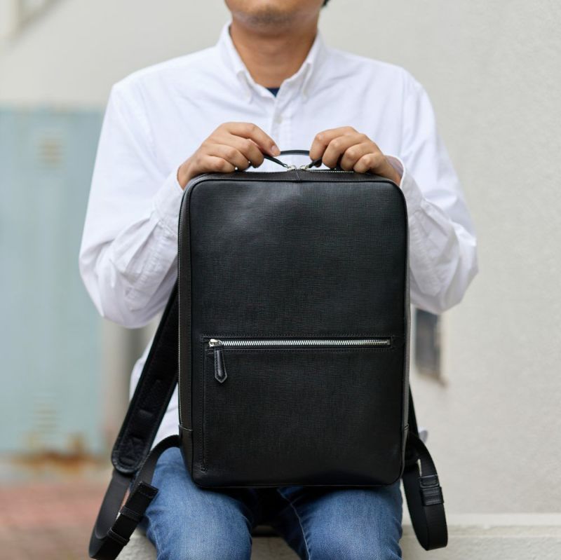 JOYAジョヤリュックA4本革ビジネスリュックメンズレディースレザー革牛革薄型スリムリュックサックバックパックビジネスバッグ本革バックレザーバック通勤大人薄い薄マチコンパクトJ103