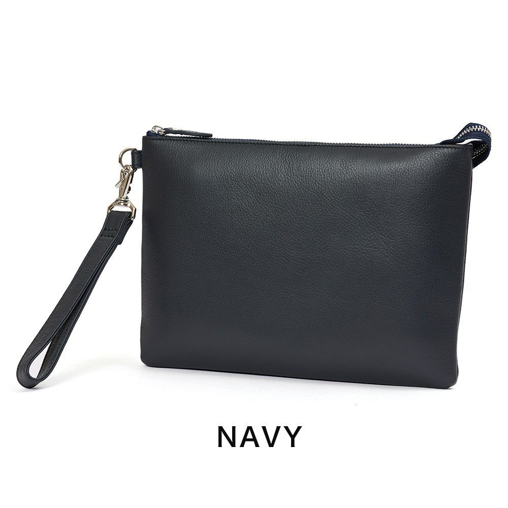 JOYAクラッチバッグセカンドバッグ本革大きめ大容量メンズジョヤセカンドバック持ち手ファスナー革レザー結婚式葬式冠婚葬祭二次会J4019