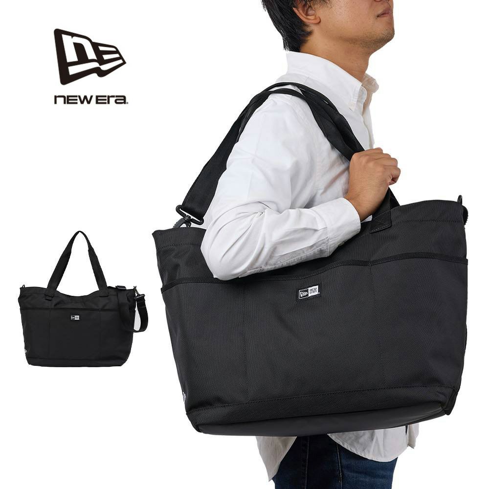 ニューエラトートバッグNEWERAメンズレディースGymToteBag37Lトートバックカジュアルショルダー付き2WAY肩掛けカバン人気おしゃれファスナー付き大きめ大容量ブランドNEWERA