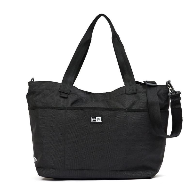 ニューエラトートバッグNEWERAメンズレディースGymToteBag37Lトートバックカジュアルショルダー付き2WAY肩掛けカバン人気おしゃれファスナー付き大きめ大容量ブランドNEWERA