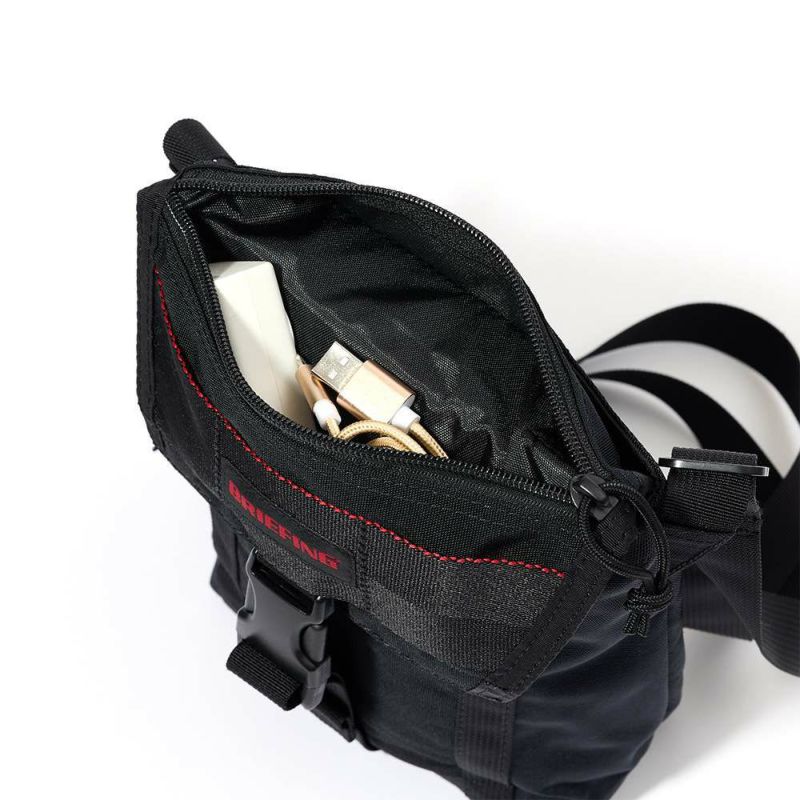 ブリーフィングBRIEFINGショルダーバッグJETTALLMWGENIIメンズレディースショルダーバック小さめコンパクト縦型斜めがけバッグ斜め掛けバッグブランド薄い正規品BRA233L31