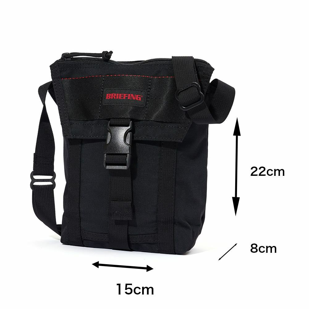 ブリーフィングBRIEFINGショルダーバッグJETTALLMWGENIIメンズレディースショルダーバック小さめコンパクト縦型斜めがけバッグ斜め掛けバッグブランド薄い正規品BRA233L31