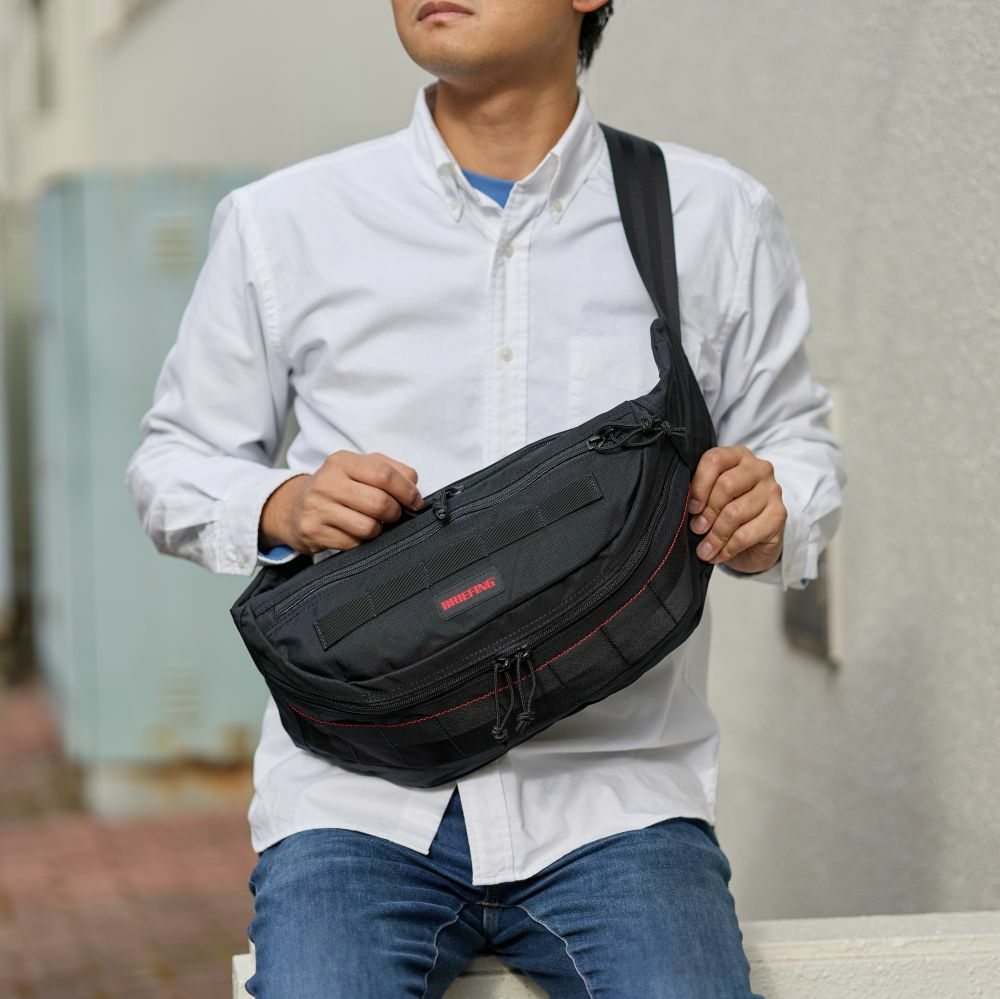 ブリーフィングBRIEFINGボディバッグウエストバッグMASTERPODMWGENII大容量大きめ大きいメンズレディースショルダーバッグワンショルダーバッグブランド正規品BRA233L29