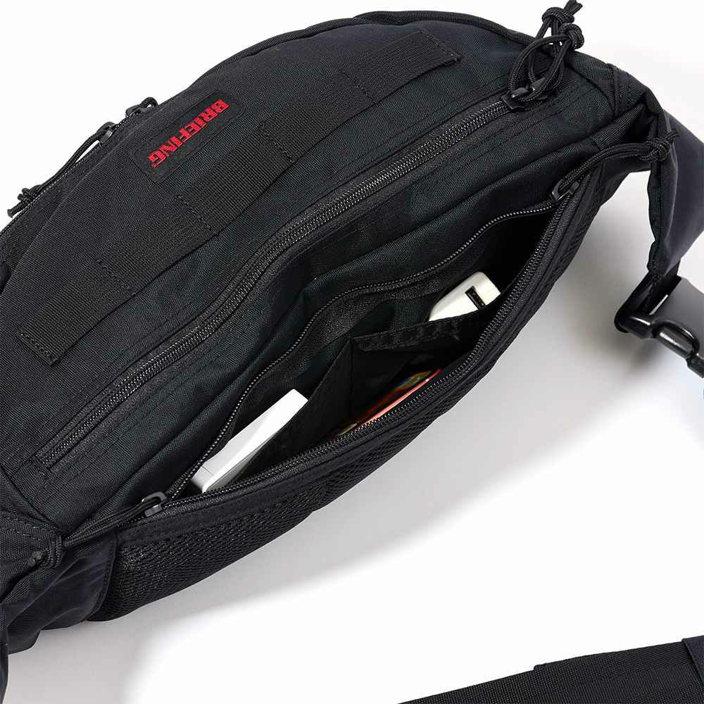 ブリーフィングBRIEFINGボディバッグウエストバッグMASTERPODMWGENII大容量大きめ大きいメンズレディースショルダーバッグワンショルダーバッグブランド正規品BRA233L29