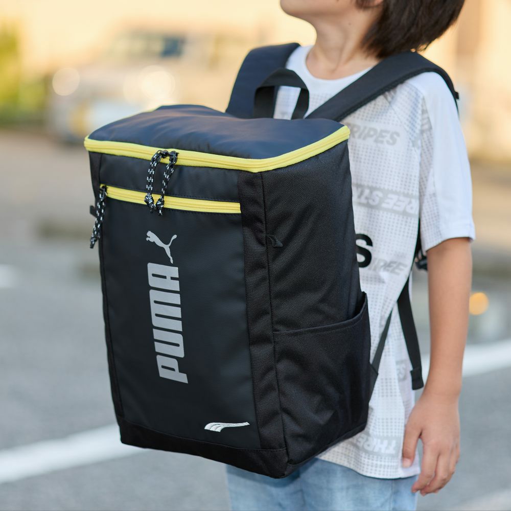 プーマリュックPUMA20LA4ボックス型リュックサック撥水加工キッズ子供小学生男子女子男の子女の子ボックスリュックブランドかわいい親子ペアジュニア人気こども子どもJ20251