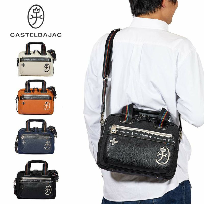 カステルバジャックショルダーバッグ2WAYバッグCASTELBAJACコネクトメンズレディースショルダーバックショルダー斜めがけバック斜め掛けバッグミニブリーフケースブランド大人男性人気83511