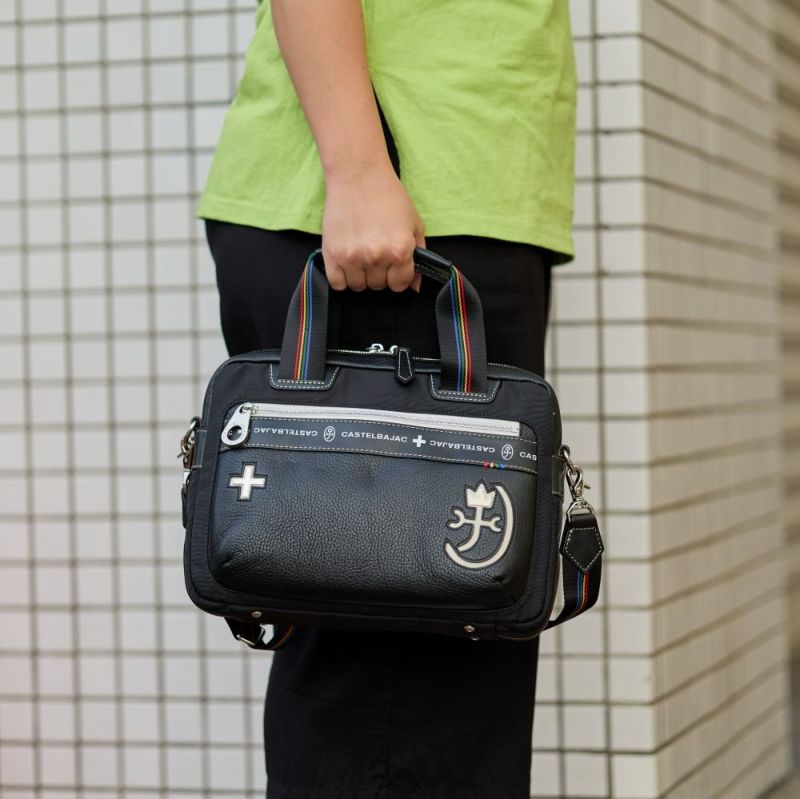 カステルバジャックショルダーバッグ2WAYバッグCASTELBAJACコネクトメンズレディースショルダーバックショルダー斜めがけバック斜め掛けバッグミニブリーフケースブランド大人男性人気83511