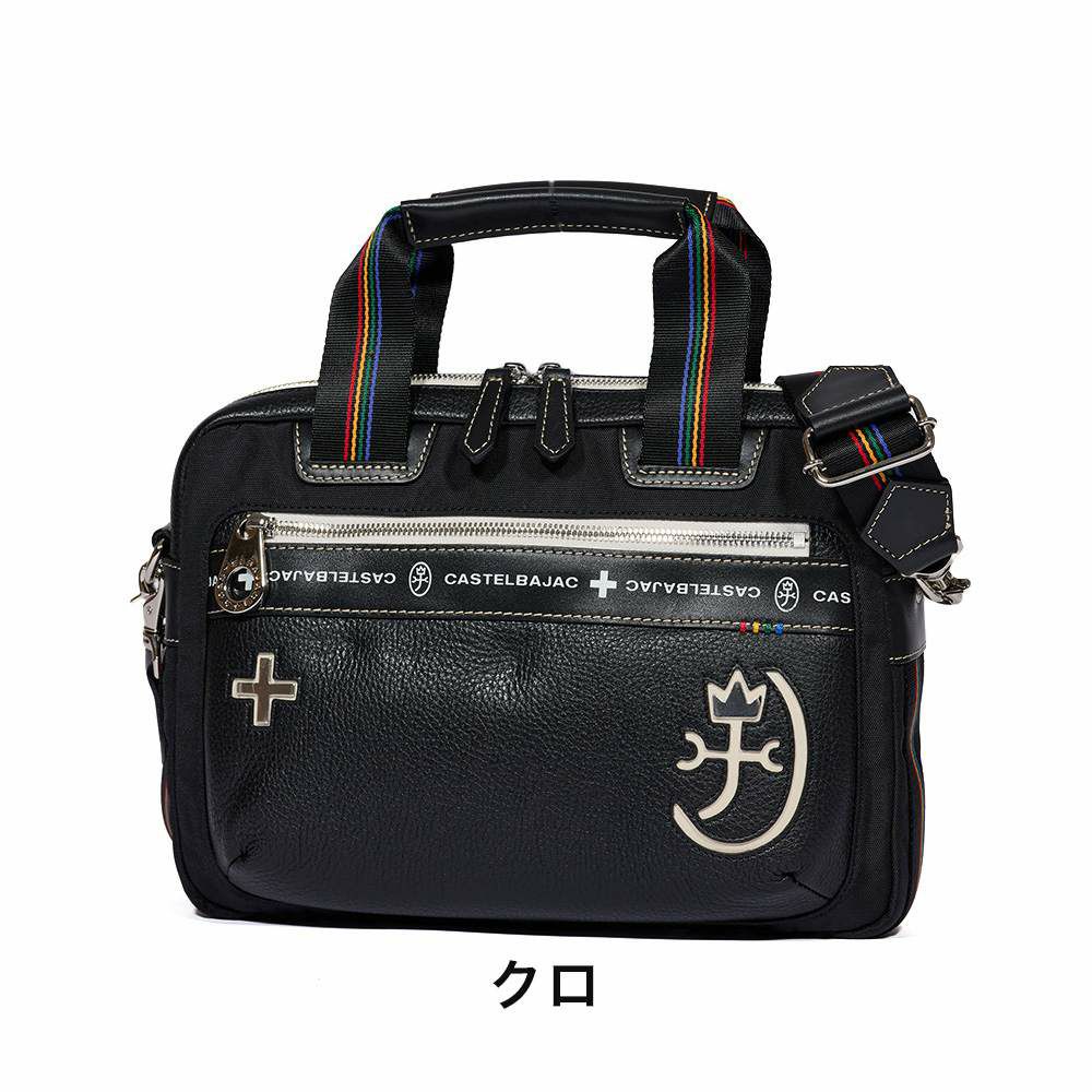 カステルバジャックショルダーバッグ2WAYバッグCASTELBAJACコネクトメンズレディースショルダーバックショルダー斜めがけバック斜め掛けバッグミニブリーフケースブランド大人男性人気83511
