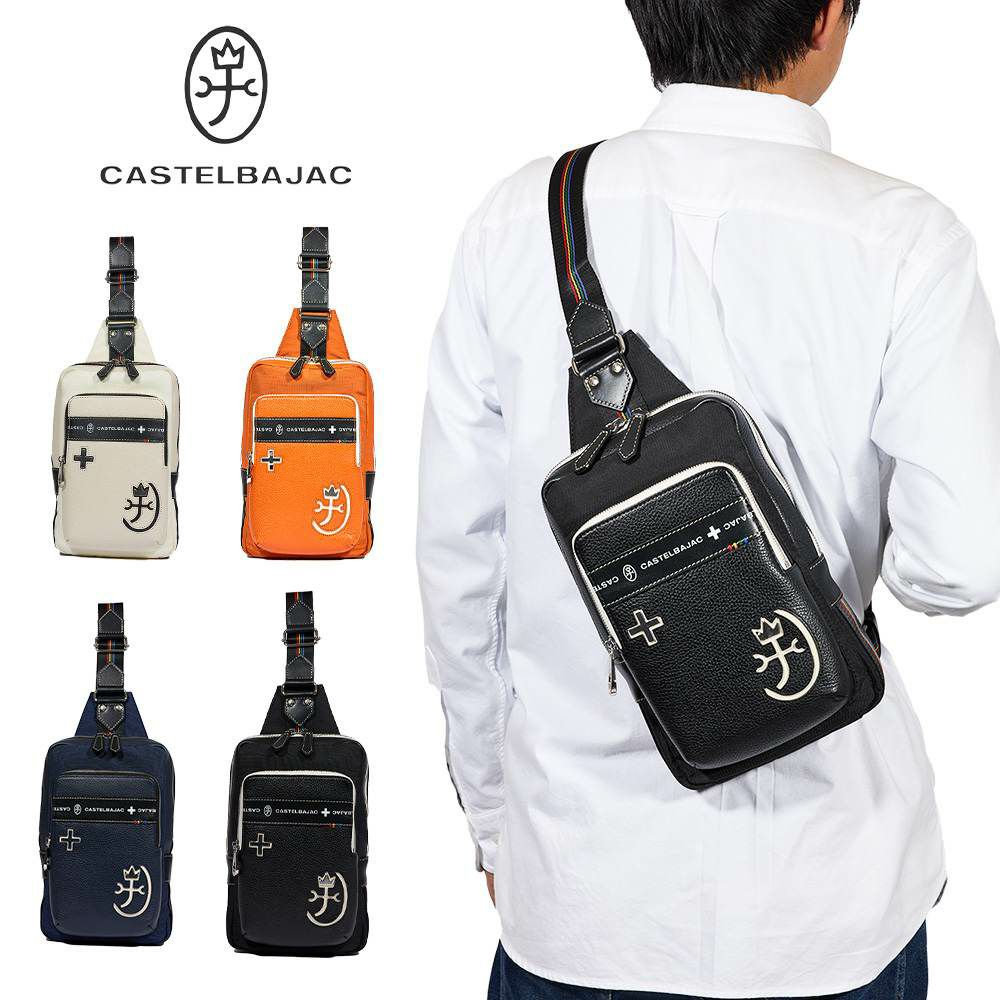 カステルバジャックボディバッグワンショルダーバッグCASTELBAJACコネクトメンズレディースバッグボディバック斜めがけバッグ斜め掛けバッグブランド83911