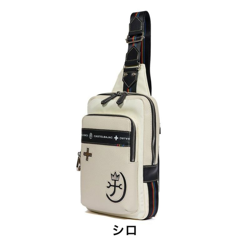 カステルバジャックボディバッグワンショルダーバッグCASTELBAJACコネクトメンズレディースバッグボディバック斜めがけバッグ斜め掛けバッグブランド83911