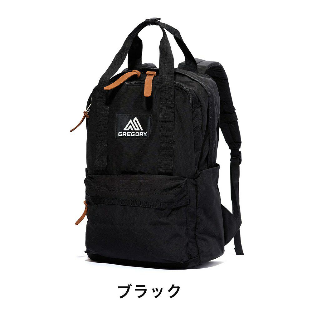 【正規取扱店】グレゴリーリュックGREGORY18Lイージーピージーデイメンズレディース男子女子大人通学通勤クラシックデイパックバッグ小さめコンパクトおすすめ人気使いやすいブラック