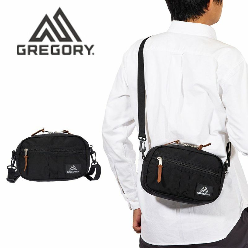【正規取扱店】グレゴリーショルダーバッグGREGORY4Lポッシブルポケットメンズレディースショルダーバックショルダーブランド斜めがけ斜め掛け大人おすすめおしゃれ人気ブラック