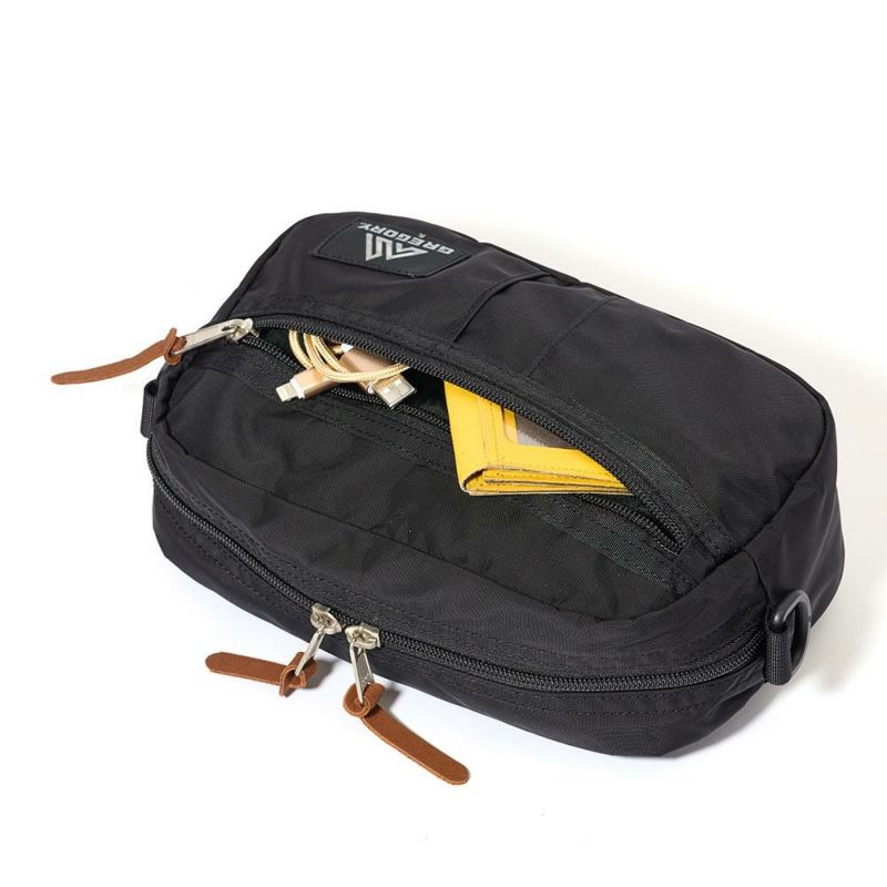 【正規取扱店】グレゴリーショルダーバッグGREGORY4Lポッシブルポケットメンズレディースショルダーバックショルダーブランド斜めがけ斜め掛け大人おすすめおしゃれ人気ブラック