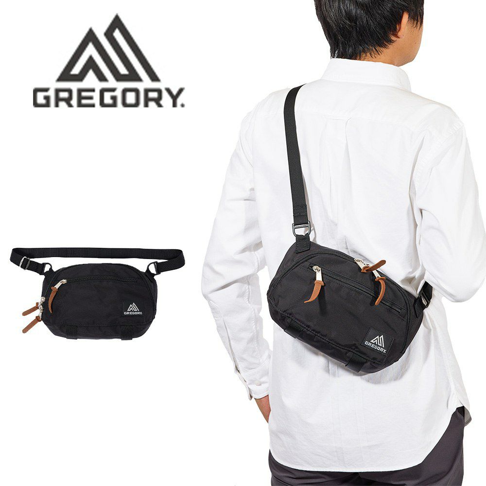 【正規取扱店】グレゴリーショルダーバッグGREGORY3LトランスファーショルダーMV2メンズレディースショルダーバックショルダーブランド斜めがけ斜め掛け大人おすすめおしゃれ人気ブラック