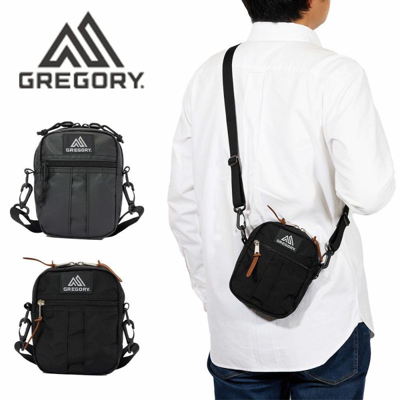 【正規取扱店】グレゴリーショルダーバッグGREGORY2LクイックポケットMメンズレディースコンパクト小さめショルダーバックショルダーブランド斜めがけ斜め掛け大人おすすめおしゃれ人気ブラック