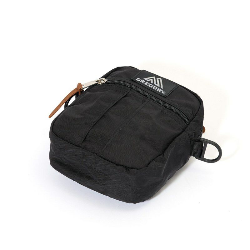 【正規取扱店】グレゴリーショルダーバッグGREGORY2LクイックポケットMメンズレディースコンパクト小さめショルダーバックショルダーブランド斜めがけ斜め掛け大人おすすめおしゃれ人気ブラック
