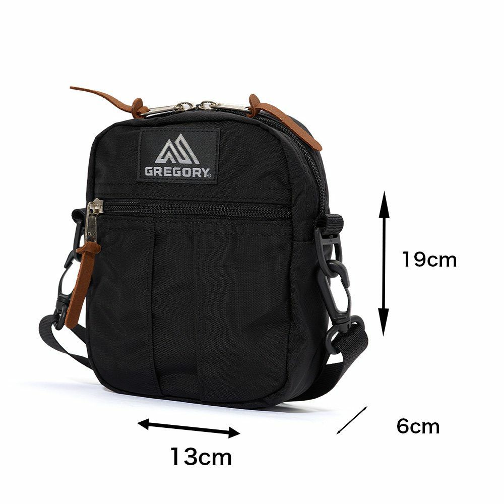 【正規取扱店】グレゴリーショルダーバッグGREGORY2LクイックポケットMメンズレディースコンパクト小さめショルダーバックショルダーブランド斜めがけ斜め掛け大人おすすめおしゃれ人気ブラック
