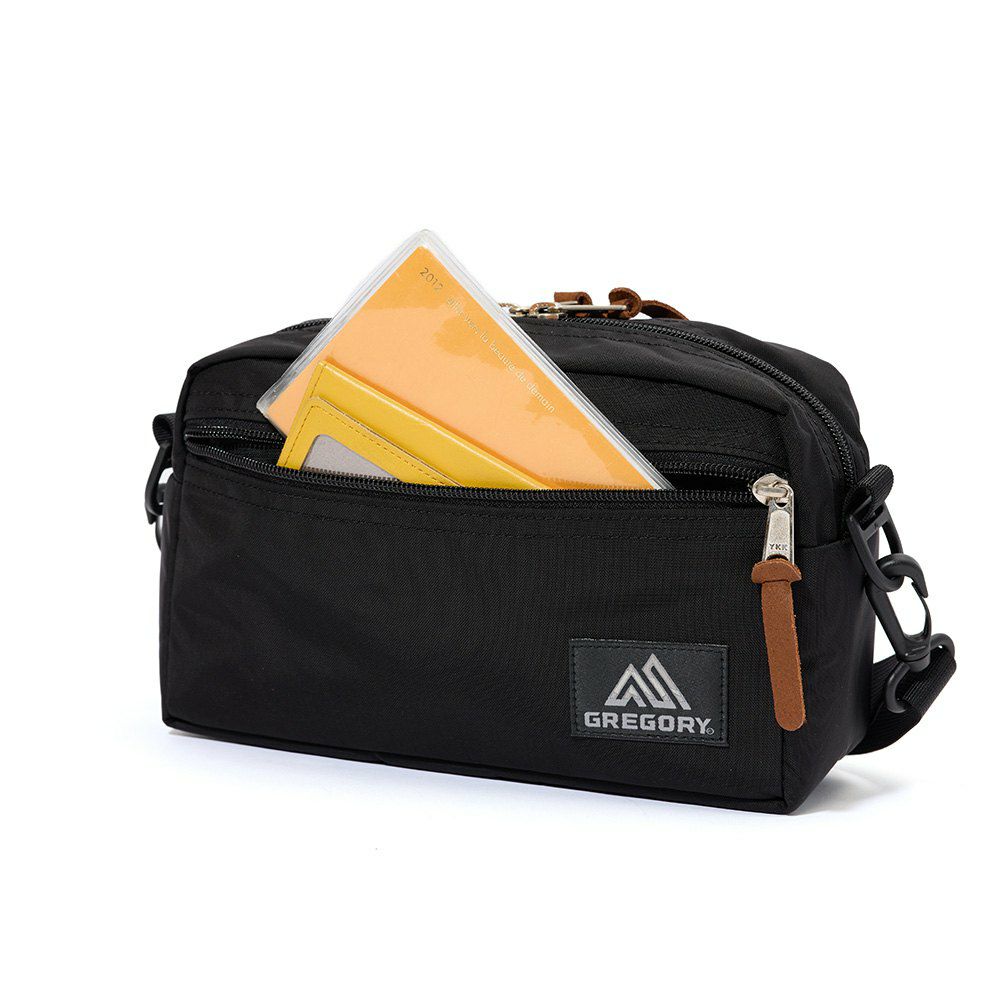 【正規取扱店】グレゴリーショルダーバッグGREGORY2.5LパデッドショルダーポーチMメンズレディース横型スクエアコンパクト小さめショルダーバックブランド大人おすすめおしゃれ人気ブラック