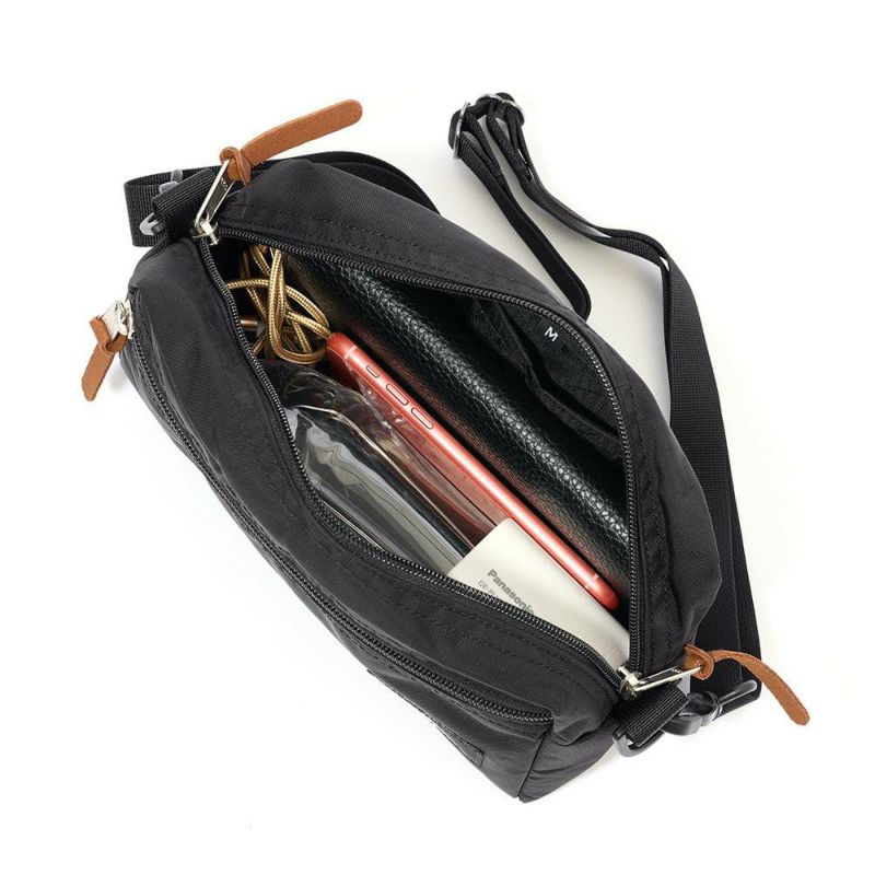 【正規取扱店】グレゴリーショルダーバッグGREGORY2.5LパデッドショルダーポーチMメンズレディース横型スクエアコンパクト小さめショルダーバックブランド大人おすすめおしゃれ人気ブラック