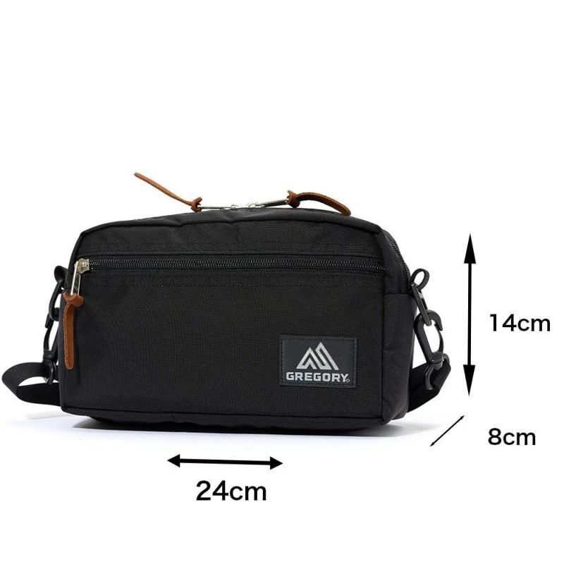 【正規取扱店】グレゴリーショルダーバッグGREGORY2.5LパデッドショルダーポーチMメンズレディース横型スクエアコンパクト小さめショルダーバックブランド大人おすすめおしゃれ人気ブラック