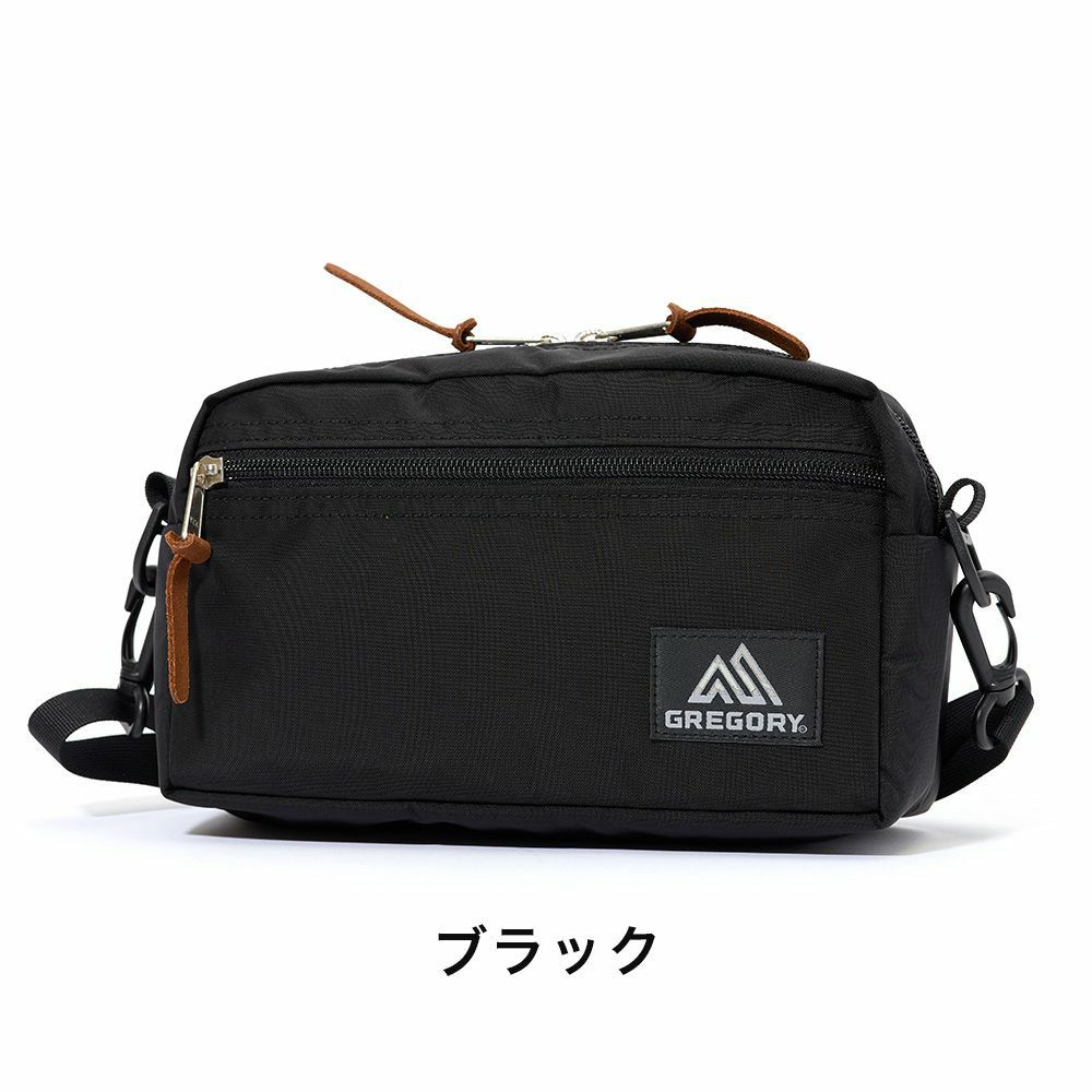 【正規取扱店】グレゴリーショルダーバッグGREGORY2.5LパデッドショルダーポーチMメンズレディース横型スクエアコンパクト小さめショルダーバックブランド大人おすすめおしゃれ人気ブラック