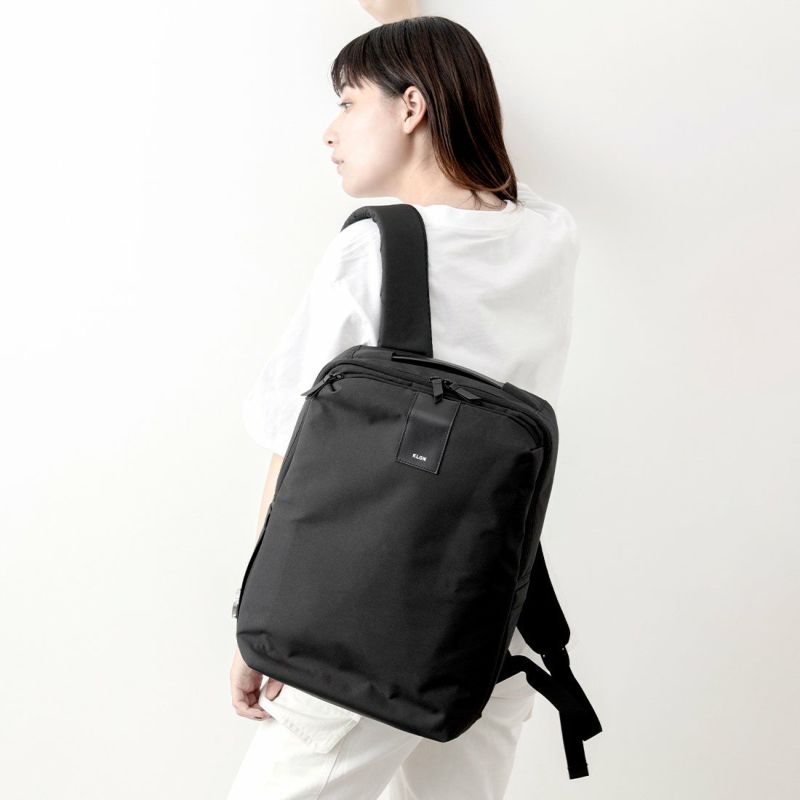 KLONリュッククローンメンズレディースLIGHTBASICRUCKSACK16Lバックパックリュックサック通学通勤撥水おしゃれブラック黒モノトーン