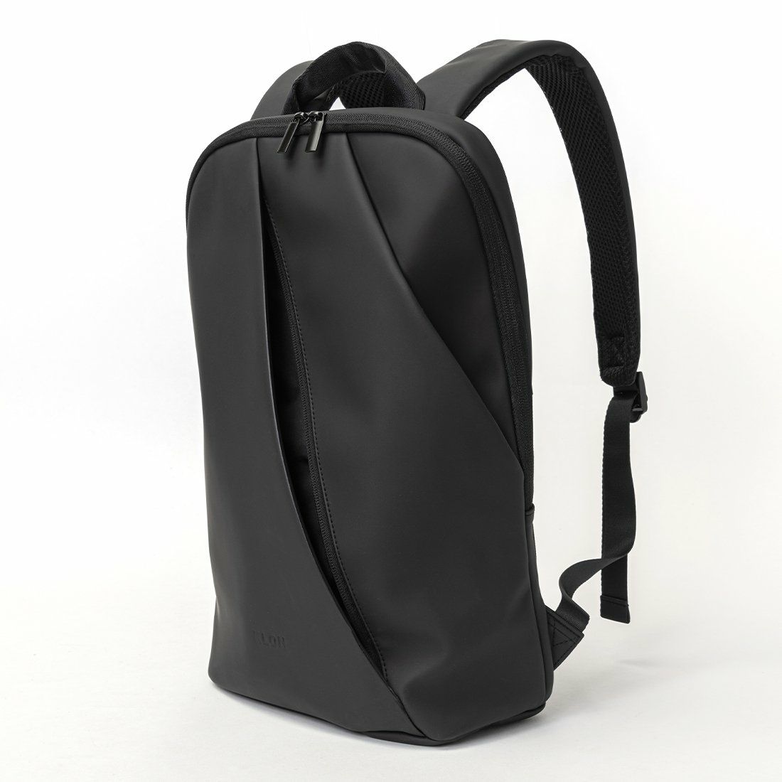 KLONリュッククローンメンズレディースMATTECOATEDRUCKSACKWAV14Lバックパックリュックサック通学通勤撥水おしゃれブラック黒モノトーン